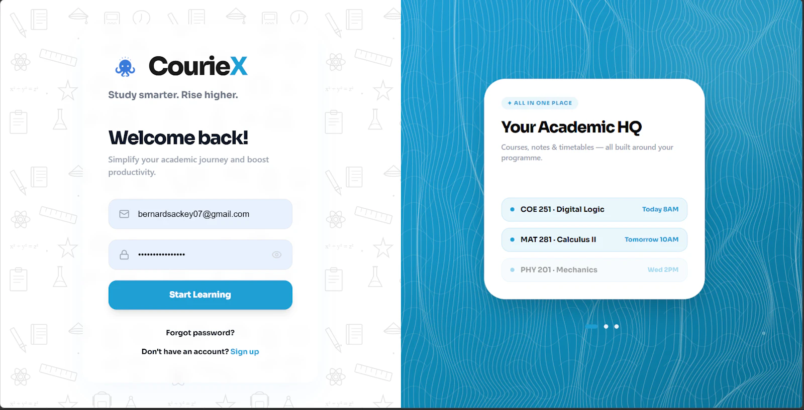 CourieX screenshot 3