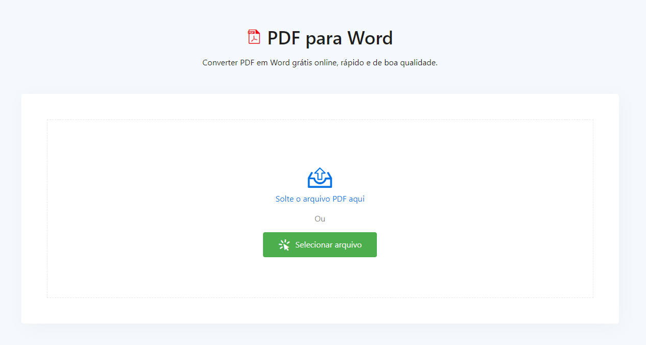 PDF para Word