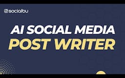 AI Social Media Post Writer media 1