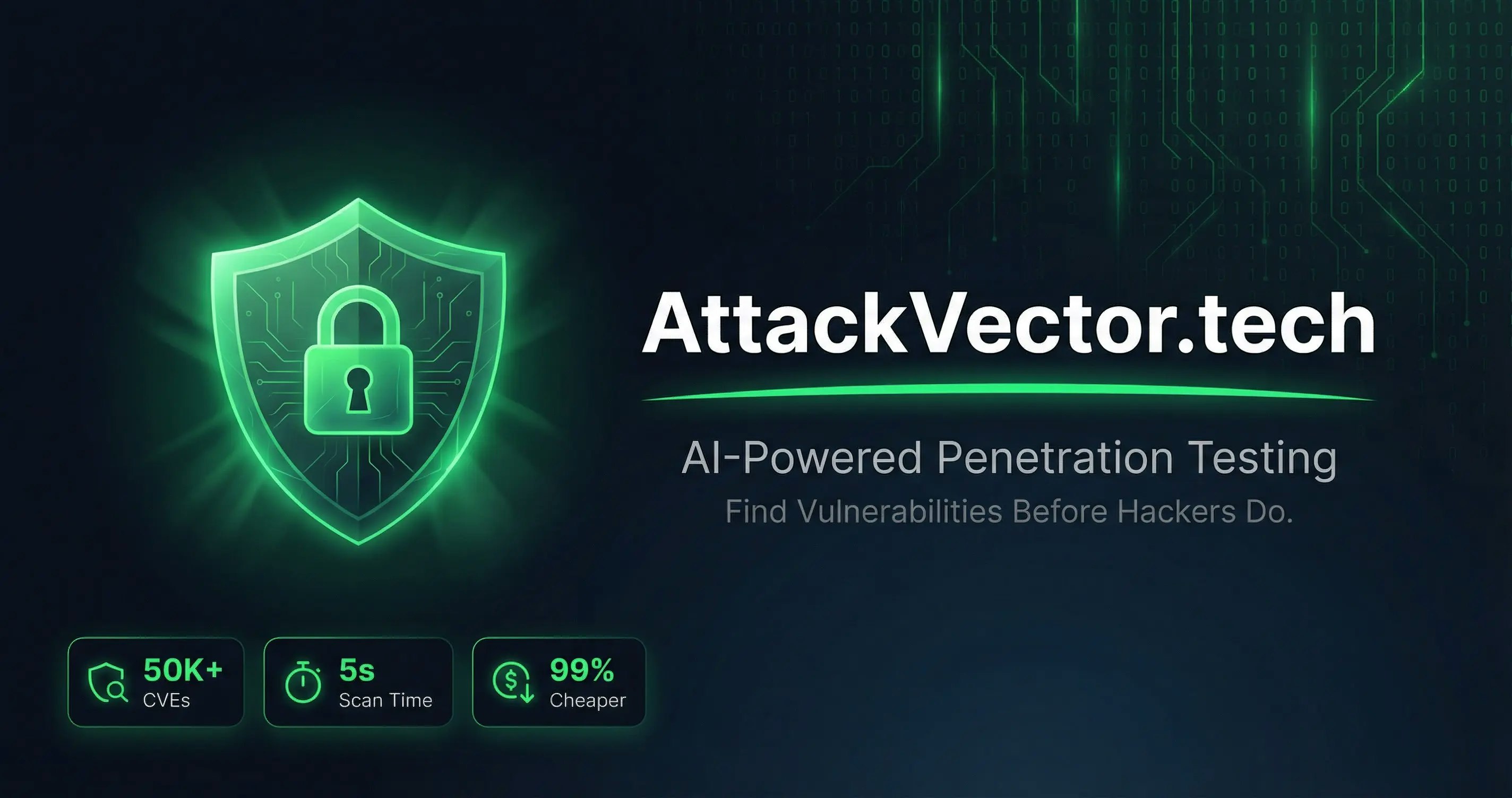 AttackVector.tech - Main product screenshot demonstrating key features and user interface