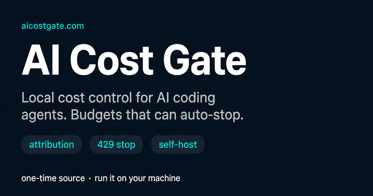 AI Cost Gate gallery image