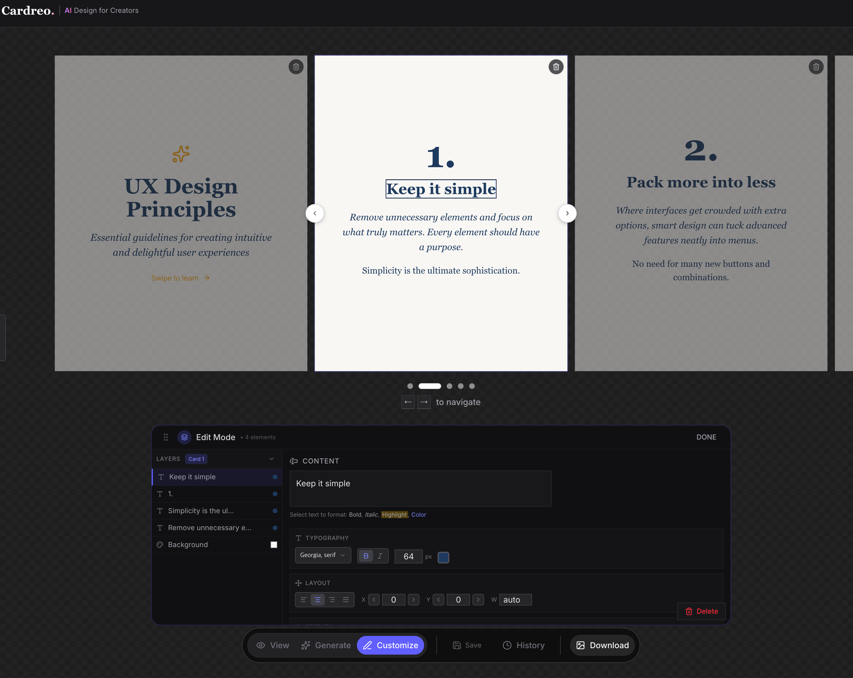 InstaCarousel AI gallery image