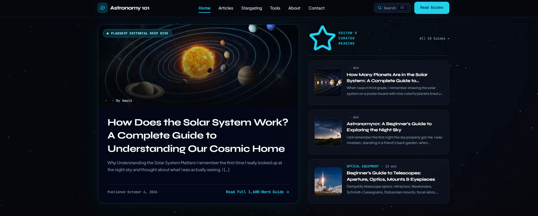 Astronomy 101 gallery image