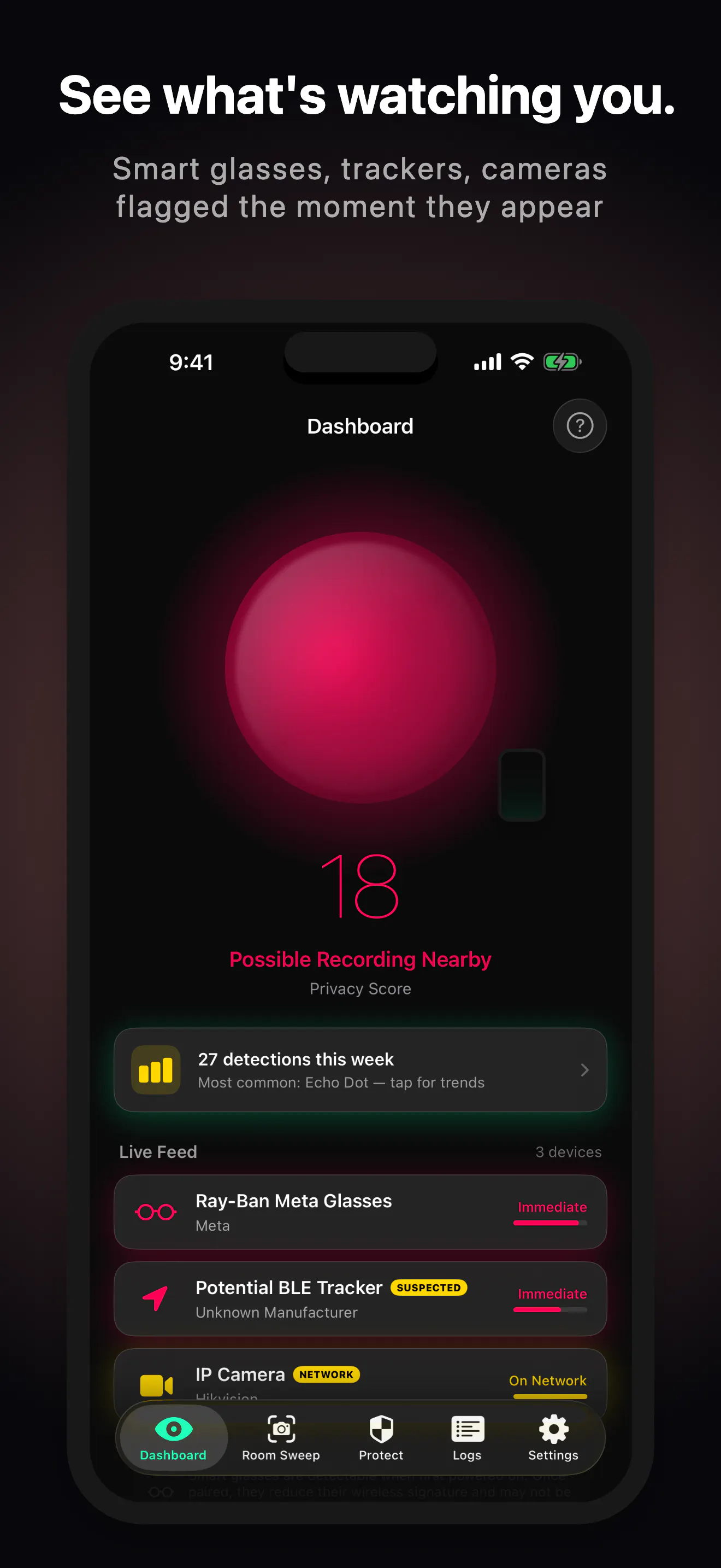 Serin: Personal Privacy Radar gallery image