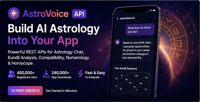 AstroVoice API screenshot 1