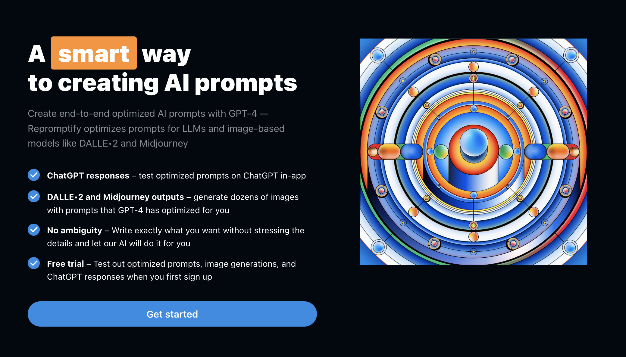 وسائط repromptify - استخدم منظمة العفو الدولية لإنشاء مطالبات الدردشة والصورة ل AI 1