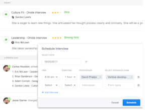 inWork.io - a recruiting software gallery image