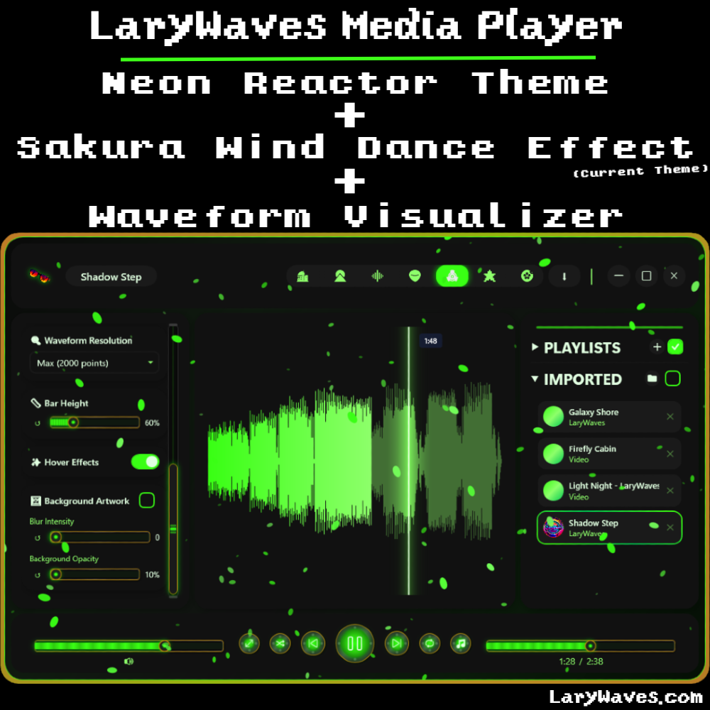 LaryWaves Media Player v0.3 gallery image