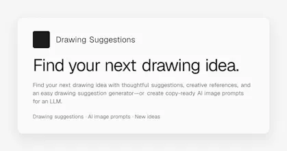 Drawing Suggestions gallery image