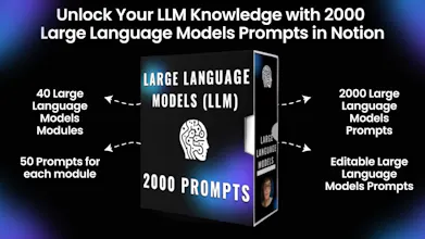 2000 Large Language Models (LLM) Prompts gallery image
