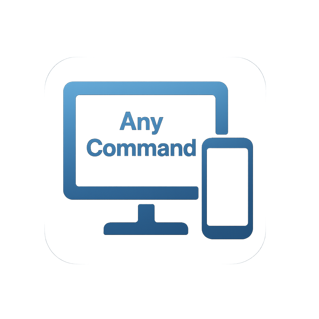 Any Command: Remote Control For PC
