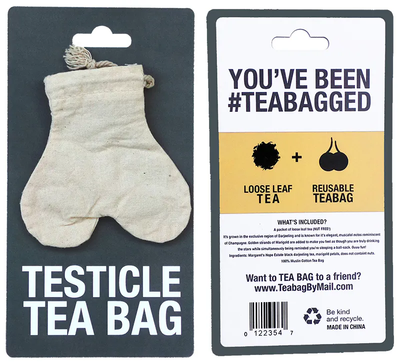 The Testicle Tea Bag
