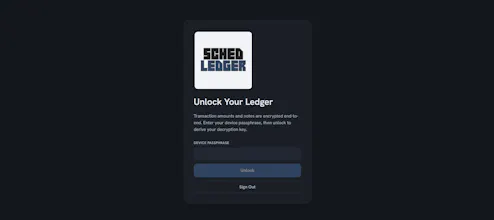 Sched Ledger gallery image
