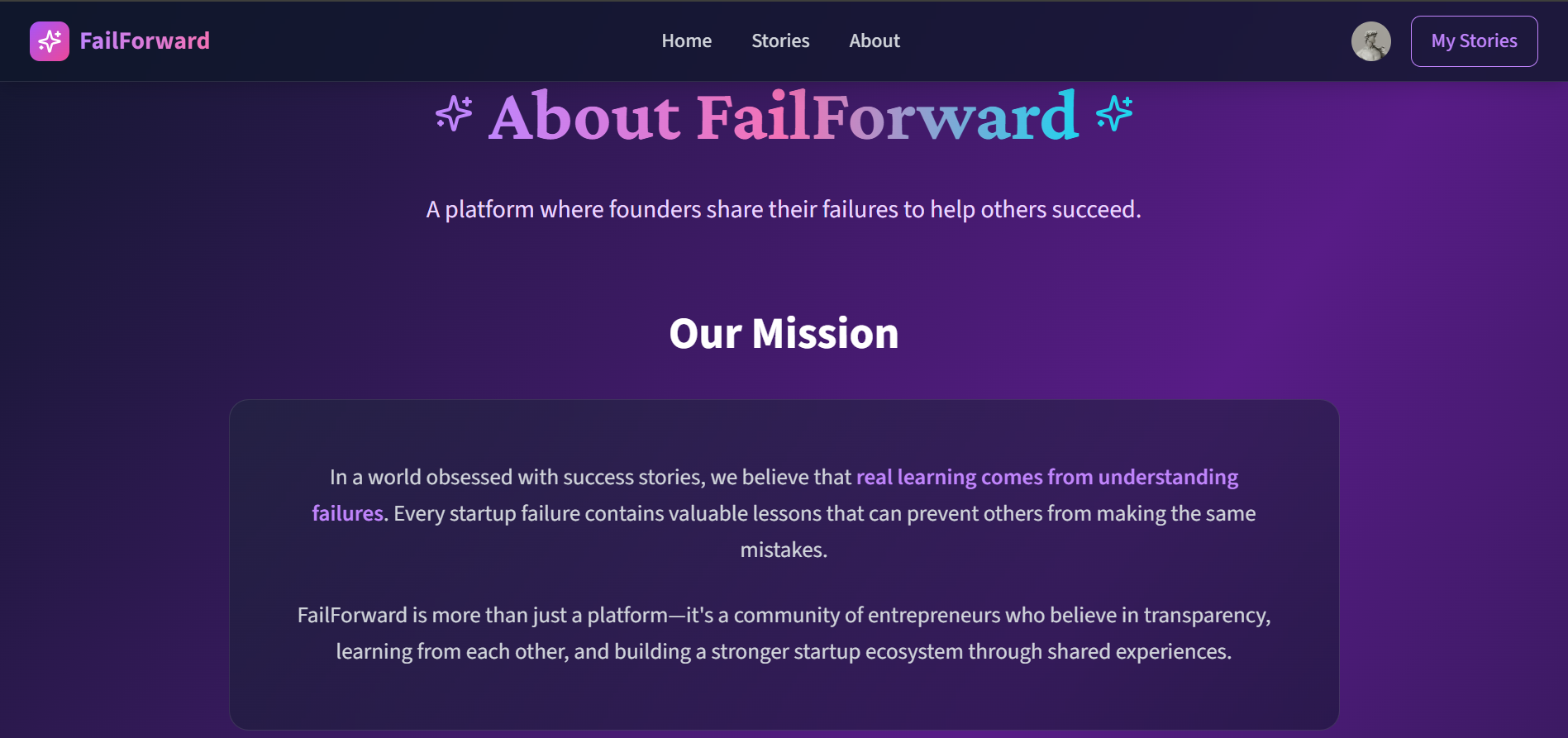 Failforward media 2