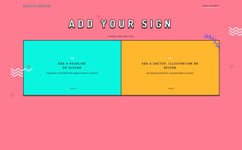 Signs for Science gallery image