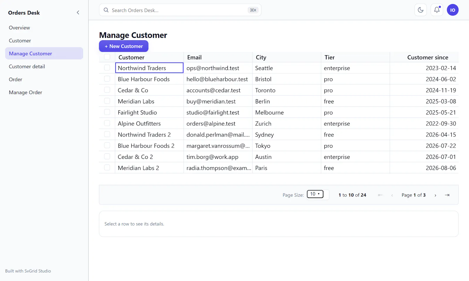 SvGrid screenshot 9