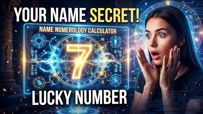 Free Name Numerology Calculator 2026 screenshot 1 (video preview)