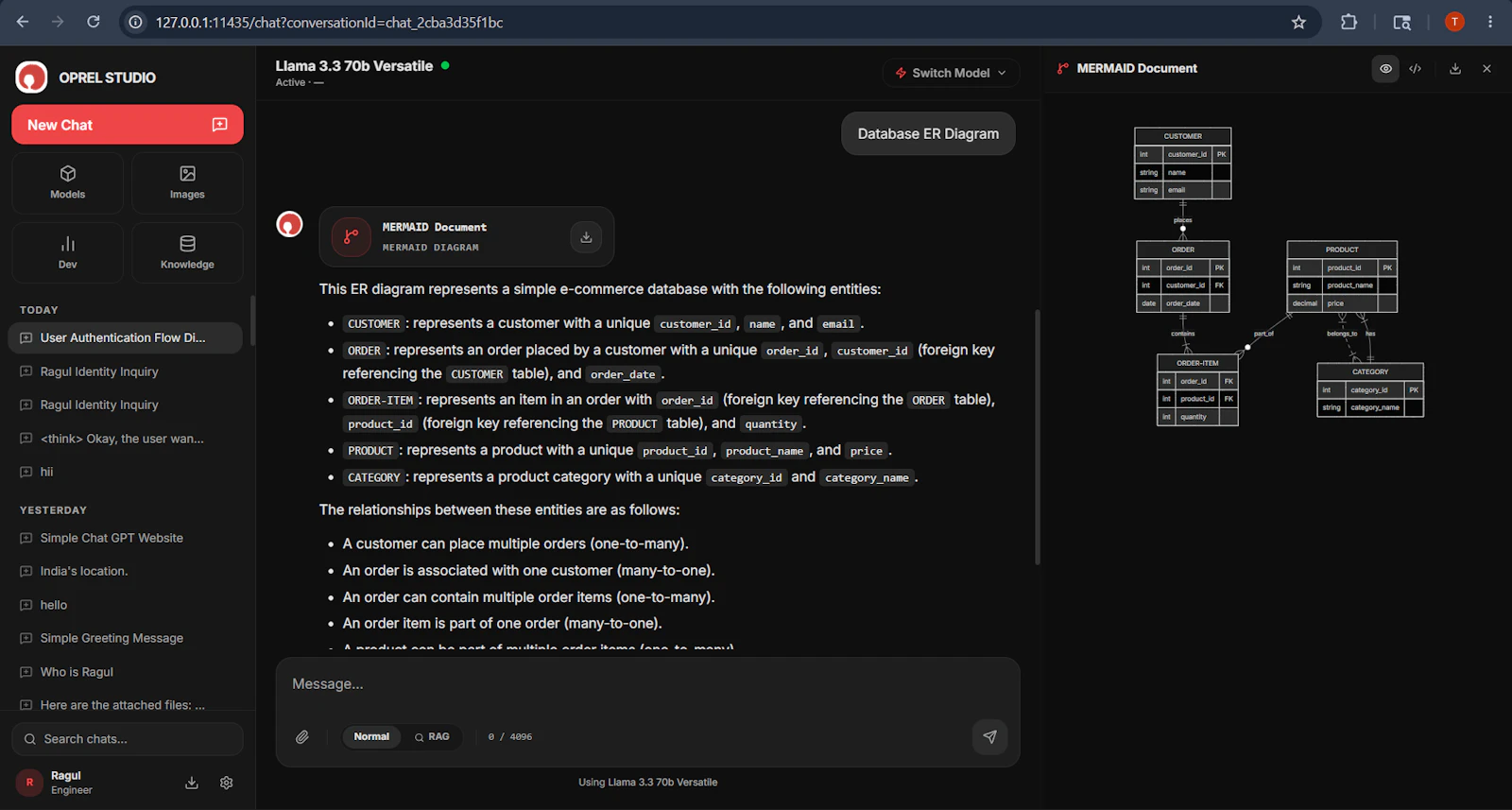 Oprel  v0.6.0 screenshot 8