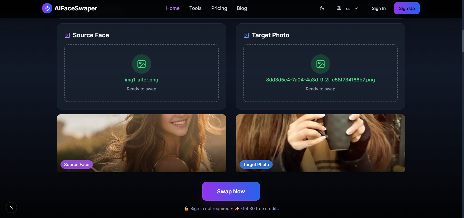 Aifaceswaper.io - swapper per faccia ai gratis - AIFACESWAPER.IO - SWAP AI FRATUITO - Nessuna registrazione richiesta media 2