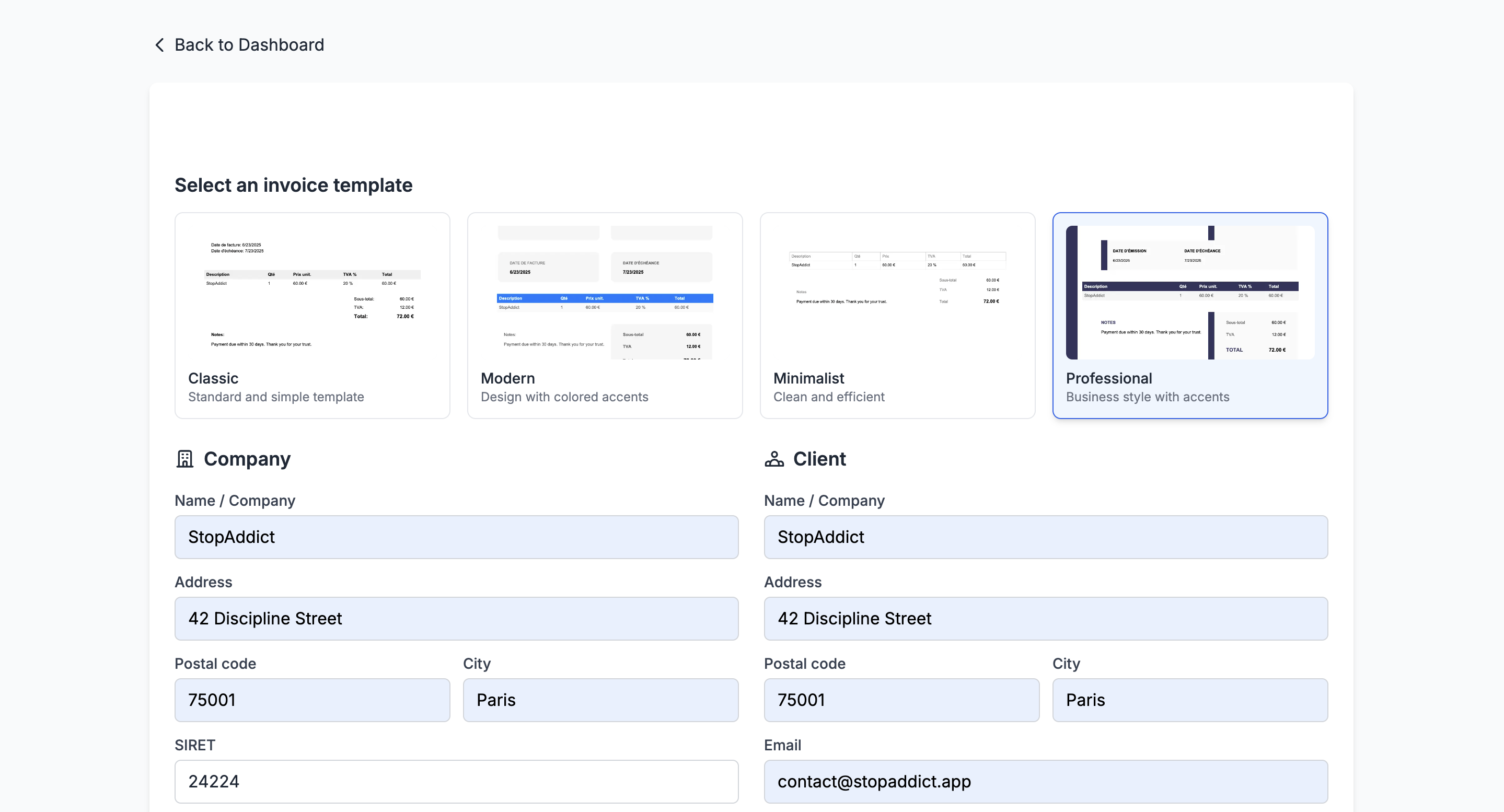 InvoiceFast gallery image