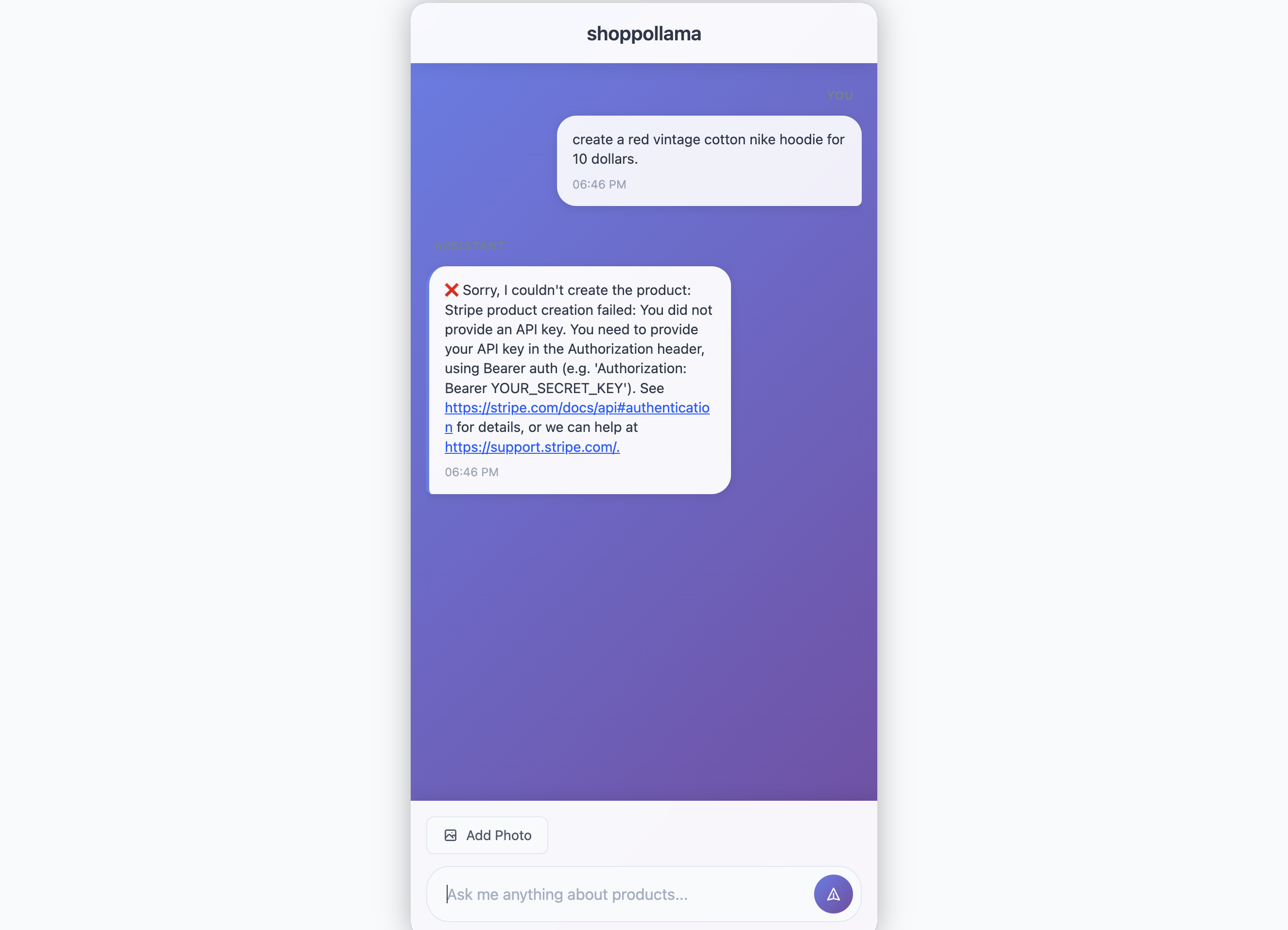 Shoppollama - Screenshot 4 showing product features and functionality
