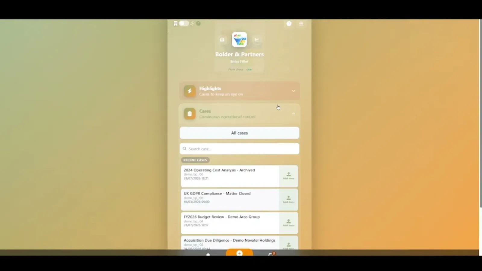 EntryFilter screenshot 1 (video preview)