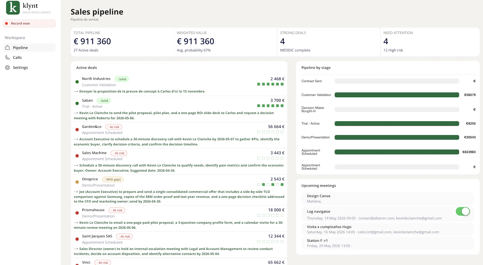 Klynt screenshot 2