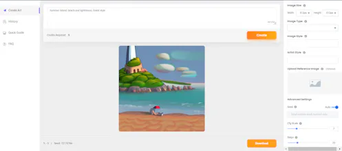 VanceAI Art Generator gallery image