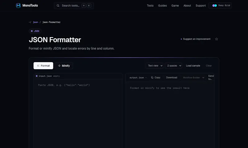 MonoTools screenshot 2
