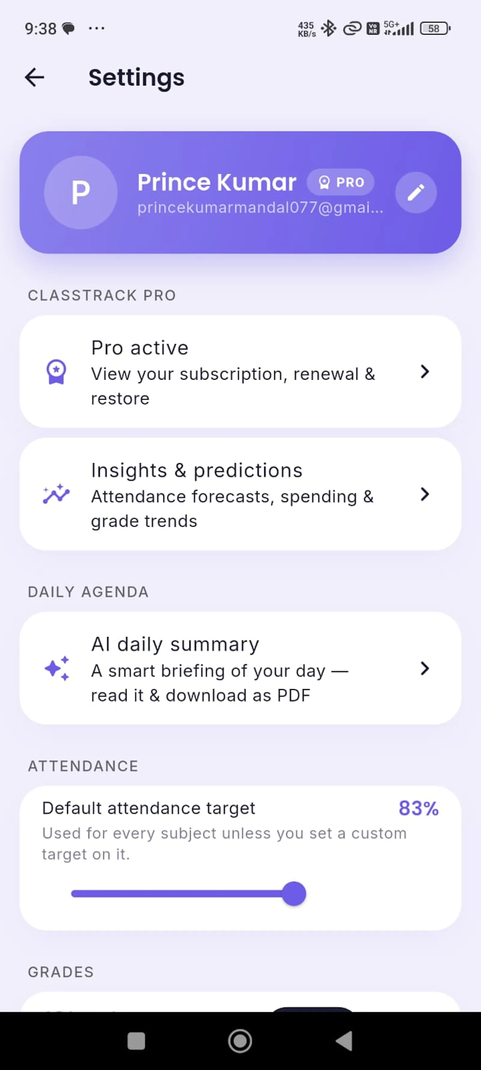 ClassTrack screenshot 12