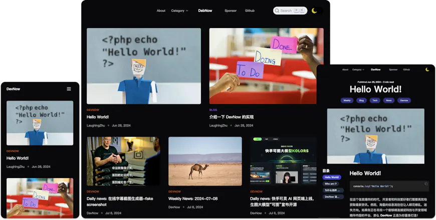 DevNow gallery image