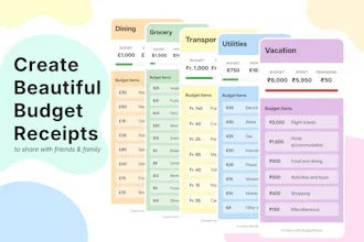 BudgetNotes gallery image