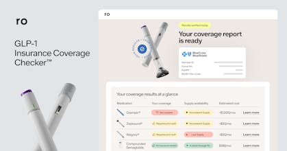 Ro GLP-1 Insurance Checker gallery image