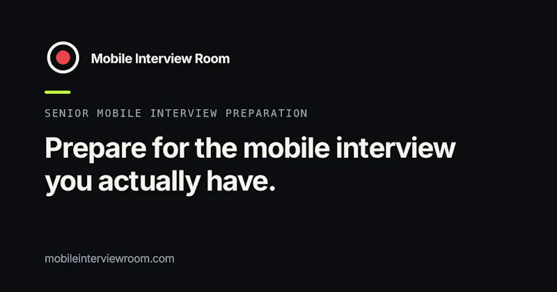 Mobile Interview Room screenshot 1