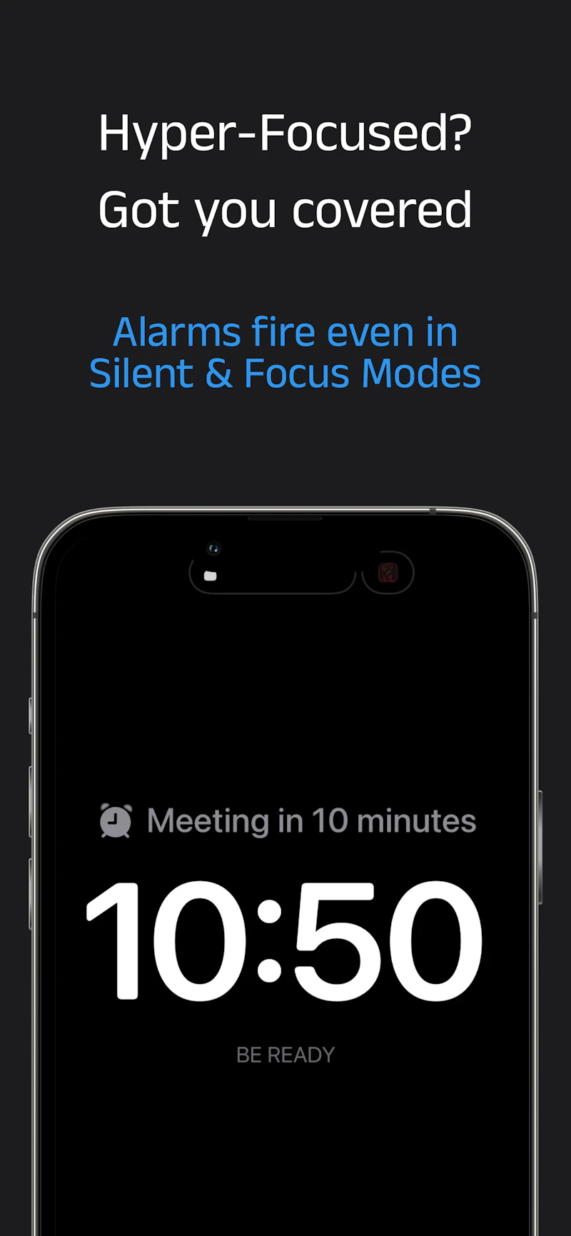 BE READY - Meeting Alarms screenshot 2
