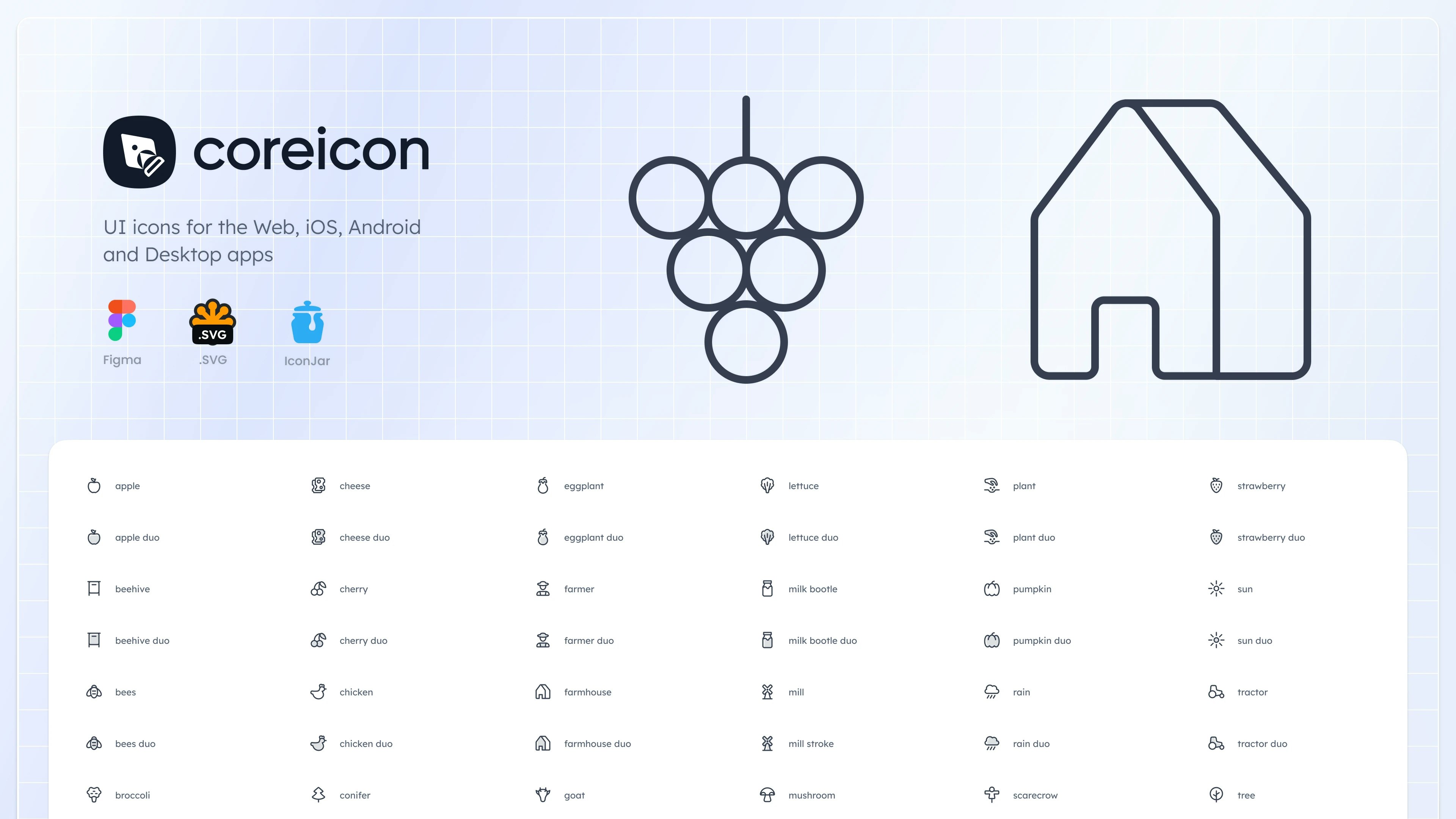 Coreicon - UI 아이콘, SVG, 제품 설계, UX/UI, 아이콘 패키지, UI 미디어 7
