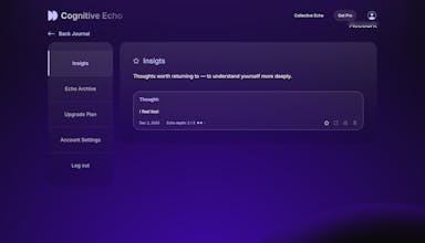 AI that reflects your thoughts back gallery image