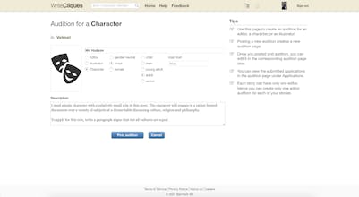 WriteCliques gallery image