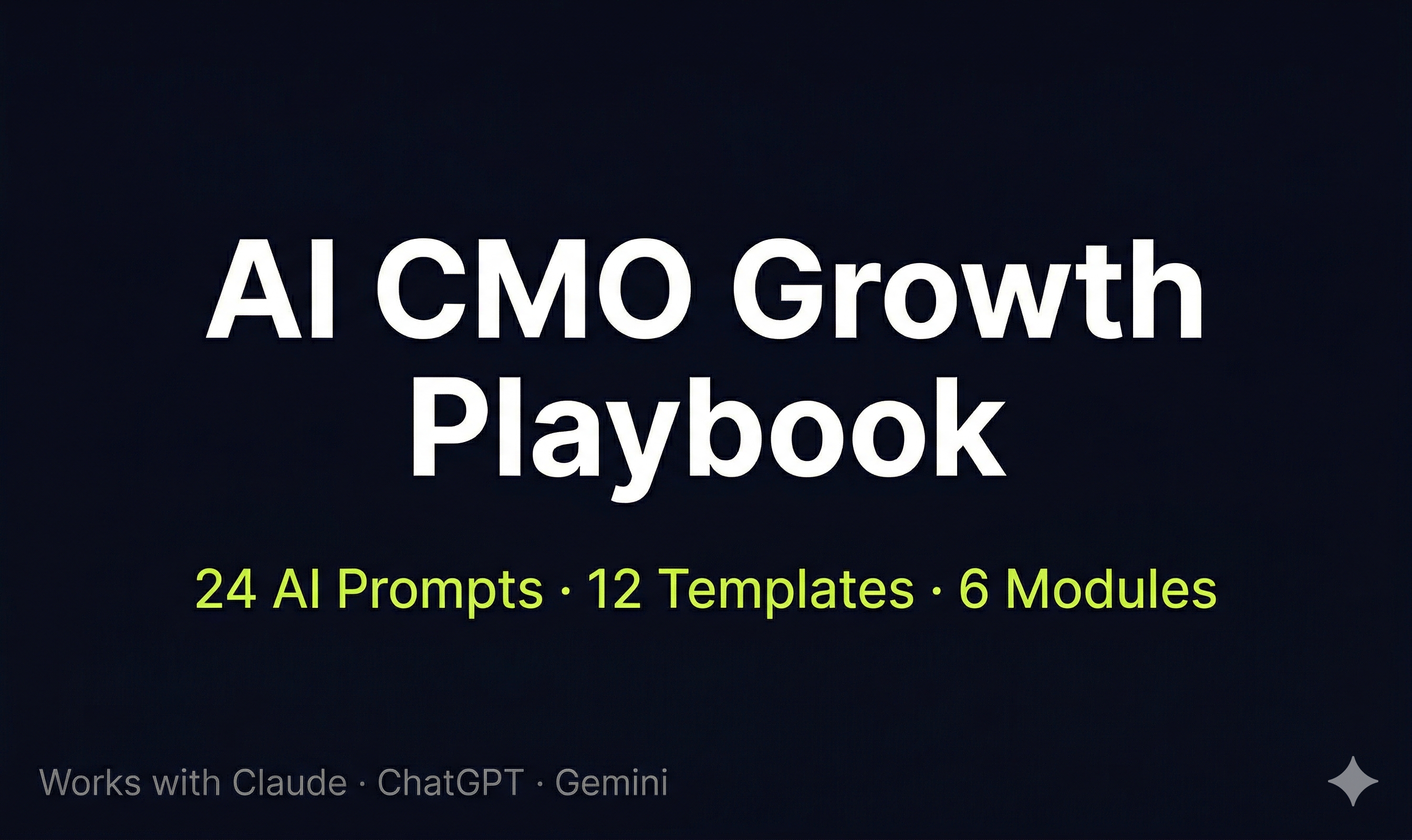AI CMO Growth Playbook gallery image