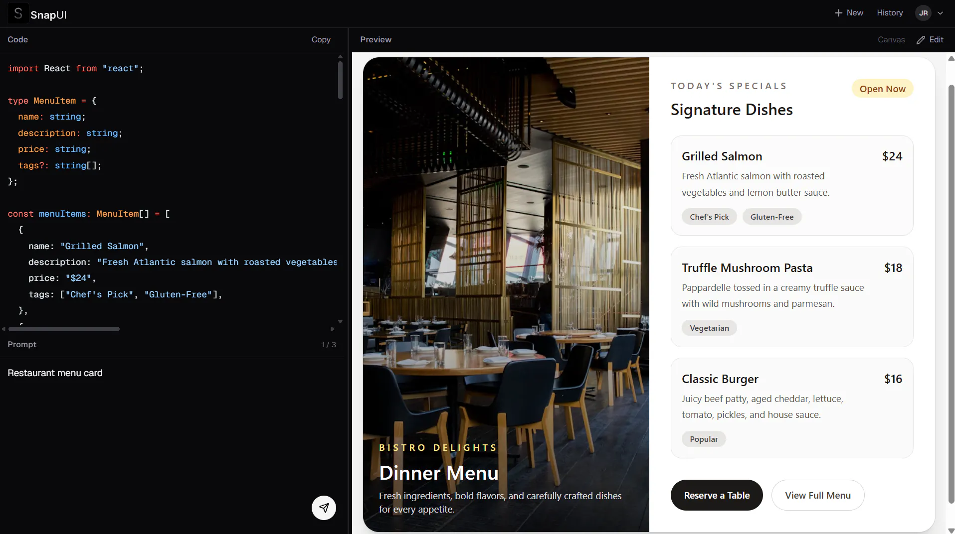 SnapUI — Component Workshop gallery image