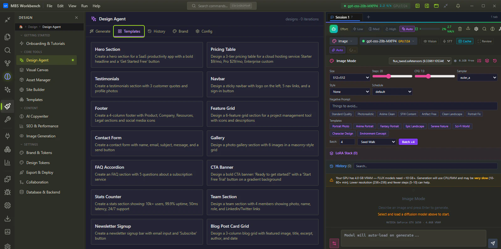 MBS Workbench screenshot 6