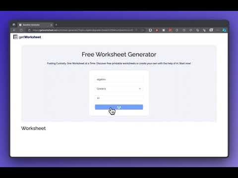 Get Worksheet gallery image