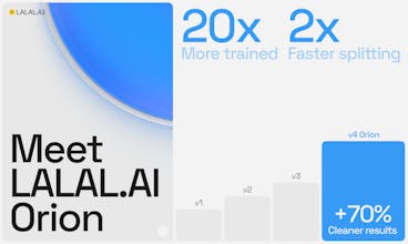 LALAL.AI Orion gallery image