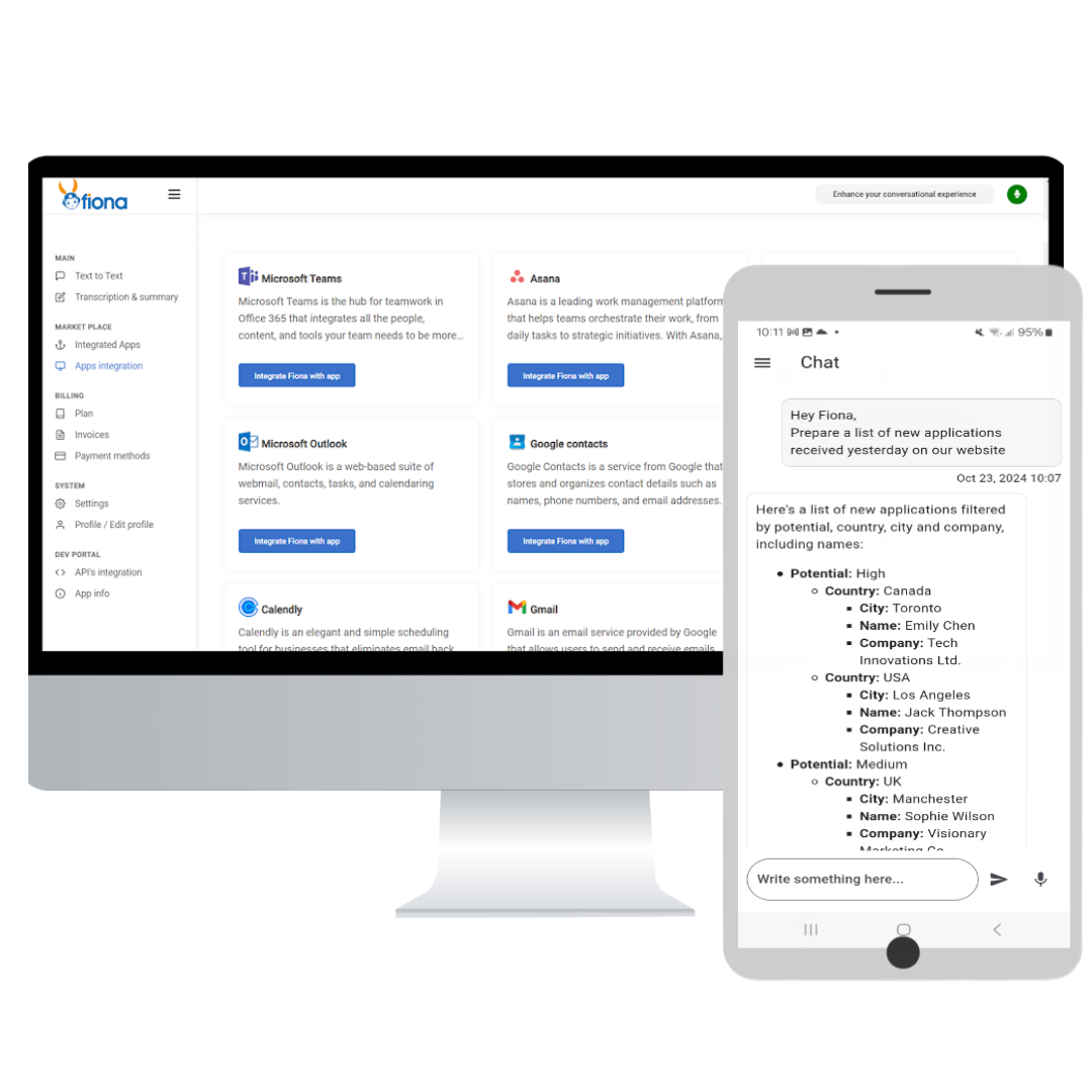 Introducing Fiona AI... logo