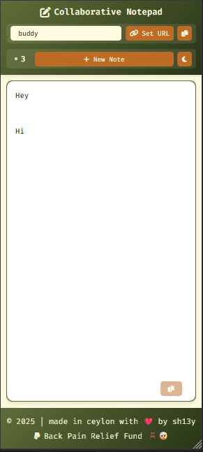 Collaborative Notepad gallery image