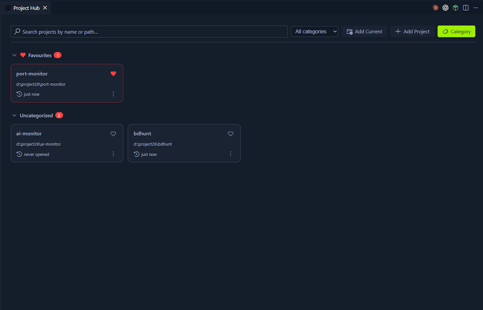 Project Hub — Visual Project Manager screenshot 1