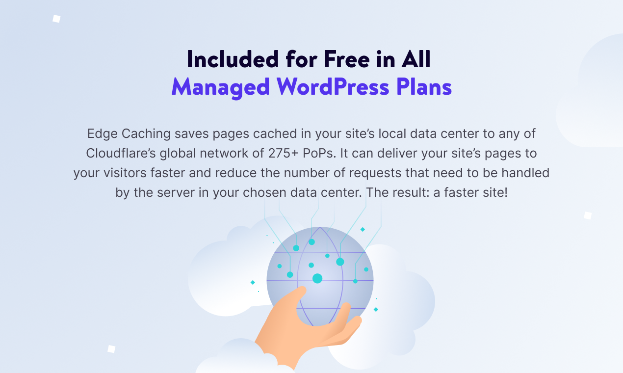 Kinsta Edge Caching - Versnelling van uw site zonder extra kosten, geen plug -in vereist media 3