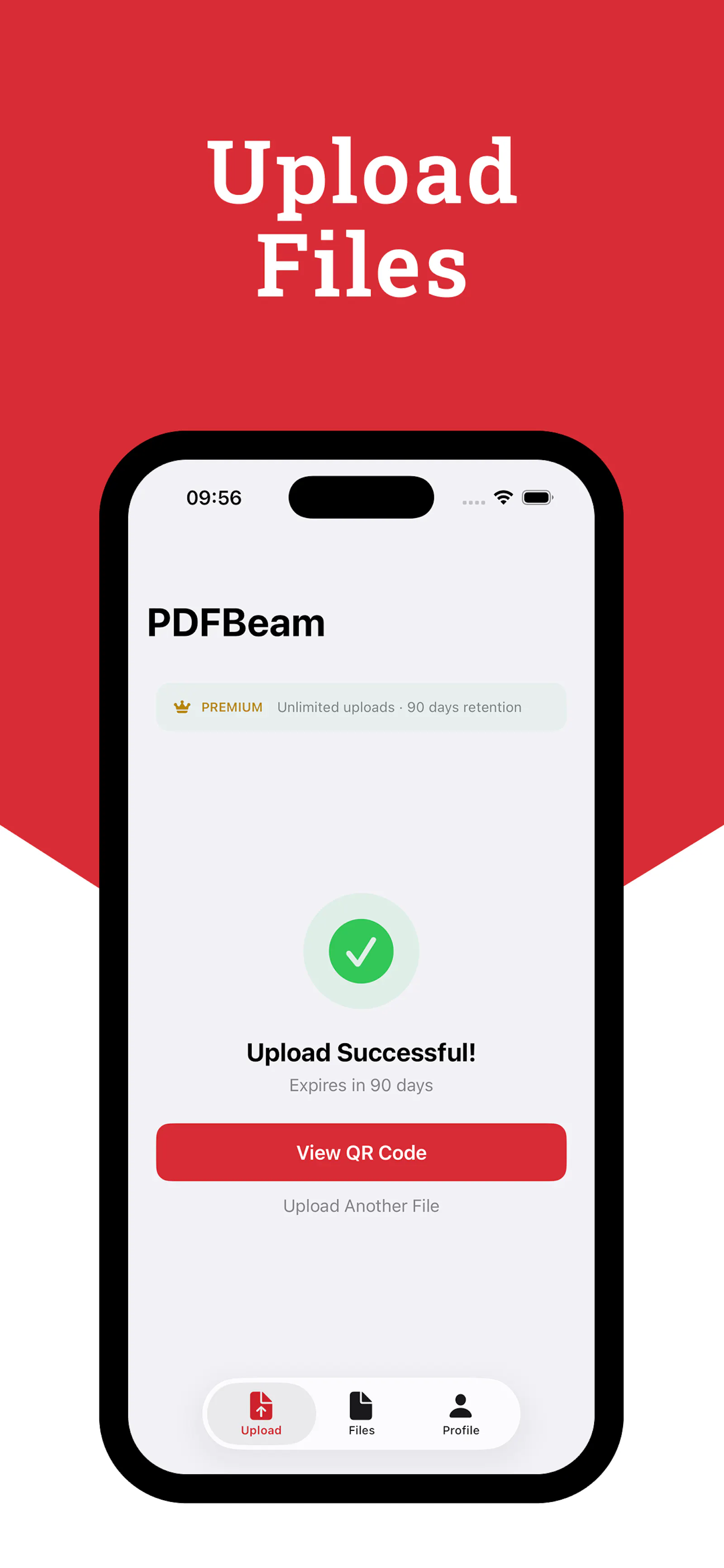 PDFBeam - PDF to QR Code screenshot 1