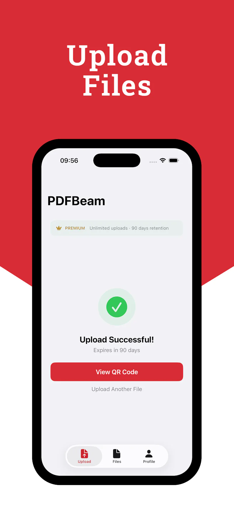 PDFBeam - PDF to QR Code screenshot 1
