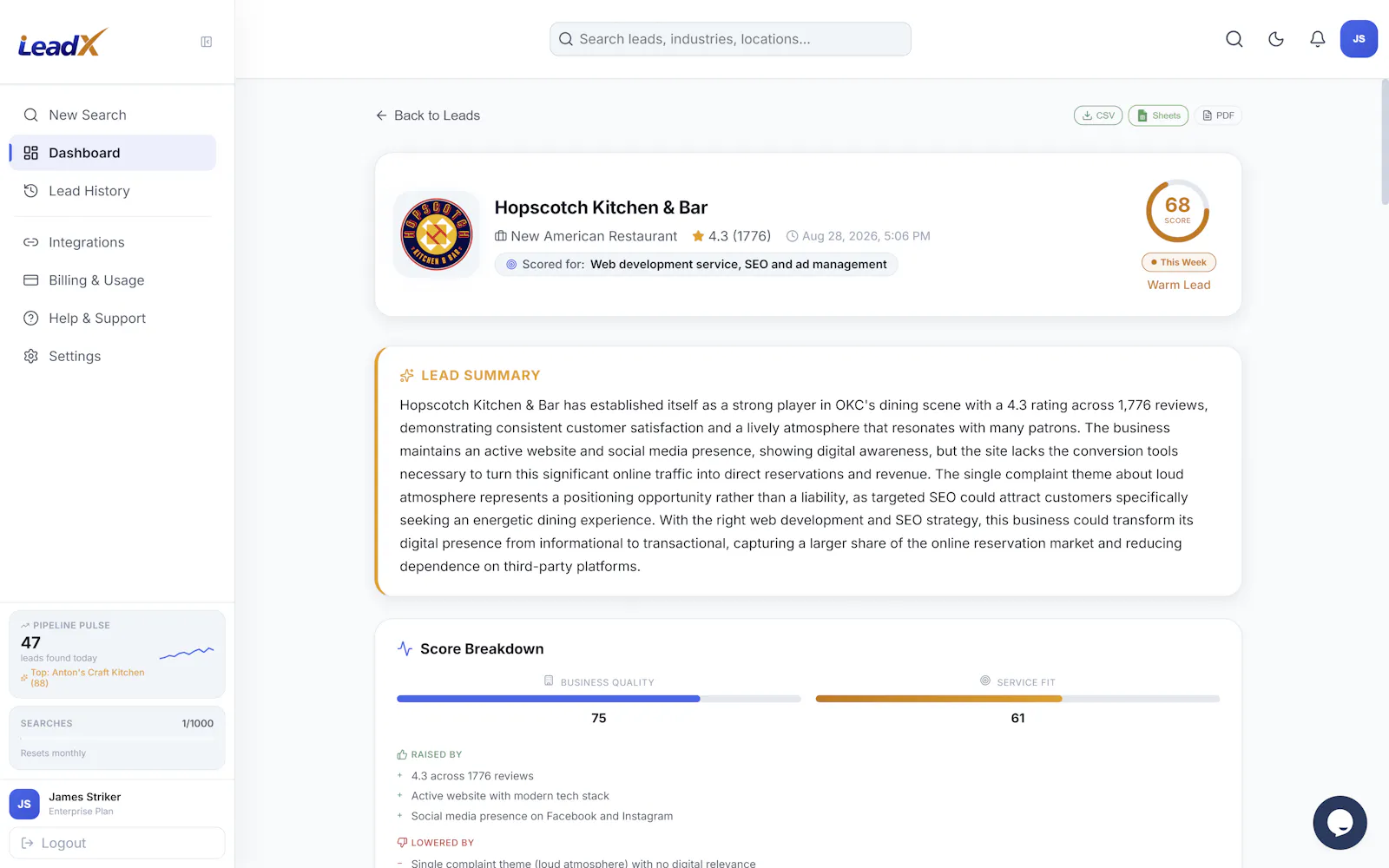 iLeadX screenshot 4